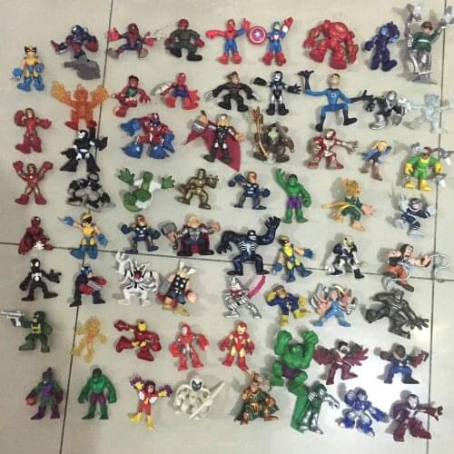 Lot of 10 Pcs Super Hero Squad Avenger Loose Action Figure Random Sent TOY