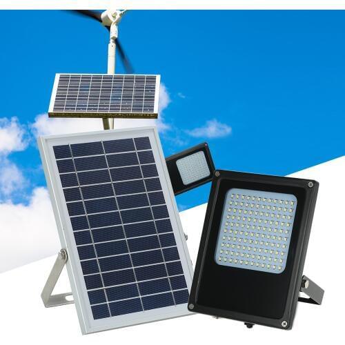 2019 Solar Powered Floodlight IP65 Waterproof led flood light 120 LED Solar Lights Outdoor Security Lights for Home Garden Lawn