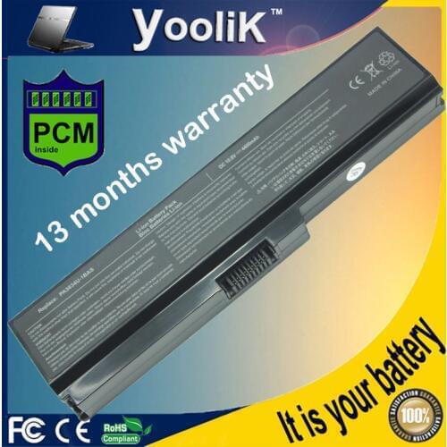 Laptop Battery For Toshiba Satellite Pro C650 C660D L630 L670 U500 L640 T110 T115 U405D T135 U400 U405 A660D PA3634U-1BAS PA3634