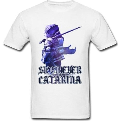 Knight T-shirt Men Dark Souls Tshirt Siegmeyer of Catarina Tees Super Souls Bros Funny Tees Hip Hop Praise The Sun Game Clothes