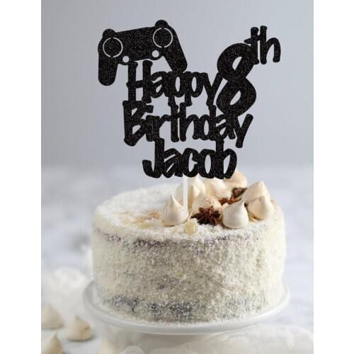 Video Game Birthday Cake Topper | Gaming Cake Topper| Gamer Birthday | Boy Birthday