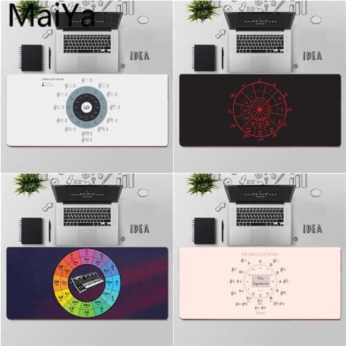 Maiya Top Quality Circle of Fifths laptop Gaming mouse pad Free Shipping Large Mouse Pad Keyboards Mat