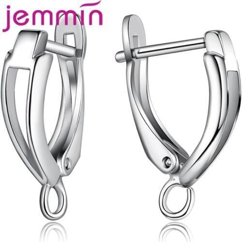 Prevent Allergy 925 Sterling Silver Lever Back Findings For DIY Jewelry Accessory Earing Components
