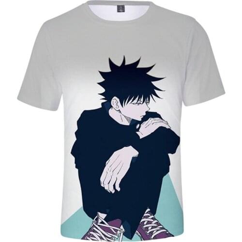 New 3d T Shirt Anime Jujutsu Kaisen Men Women Boys Summer Casual Oversized T-shirt Cool Comfortable Hip Hop Streetwear Top Tees