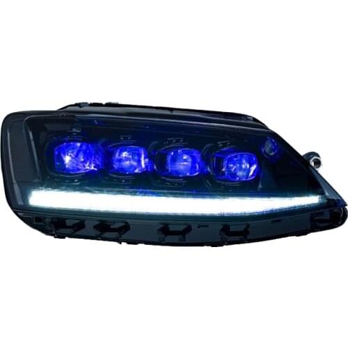 New Suteng headlamp assembly 12-18 R8 crystal lamp LED matrix headlamp streamer turn to a touch of blue headlamp assembly