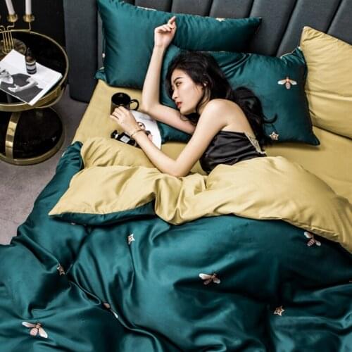 Stain Bed Linens Nordic Bed Cover 150 Bedding Set Luxury Double Duvet Cover 240x220 Bed Sheet And Pillowcases King Size Bed Set