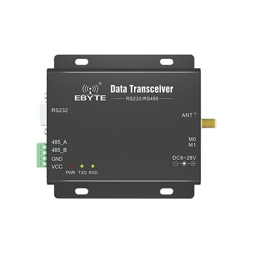 SX1278 Lora 170Mhz 30dBm 8Km Range 0.3k~9.6kbps E32-DTU(170L30) RS232 RS485 Wireless Lora Modem