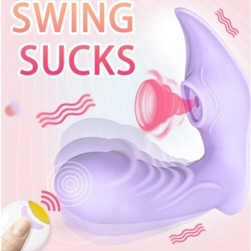 Vaginal Sucking Swing Vibrator 7 Speed Heating Oral Sex Suction Clitoris Stimulator Female Masturbation Erotic Sex Toy for Woman