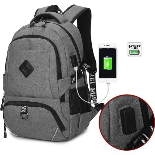 30L Men Waterproof Backpacks USB Charging Knapsack Man Travel Sports Bags Backpack Casual Computer Backpack For Students Boy