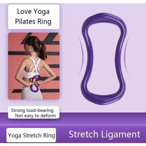ABS Yoga Magic Ring Pilates Yoga Circle Equipment Muscle Trainer Workout Fitness Ring Fascia Stretch Ring Training Resistance