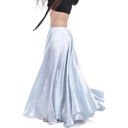 2021 New BQ015 Pleated Long Design Belly Dance Skirt Women Latin Dance Skirt Performance Costume Modern Dancing Dress