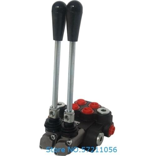 2 Spool Hydraulic Control Valve 13 GPM Adjustable Tractors Loaders