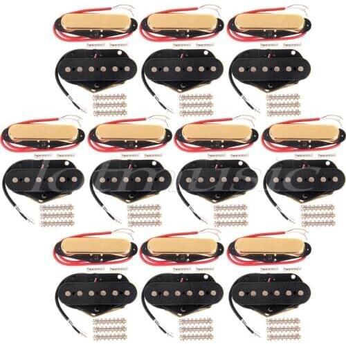 20Pcs Single Coil Guitar Pickup Neck and Bridge Pickup For Fender Tele replacement