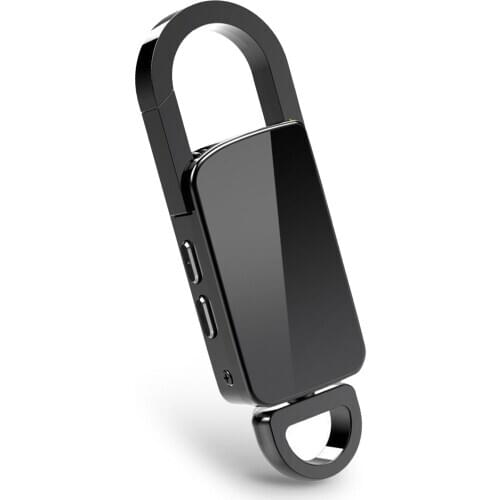 32GB Portable Keychain Recording Device for Meetings Lectures Negotiations