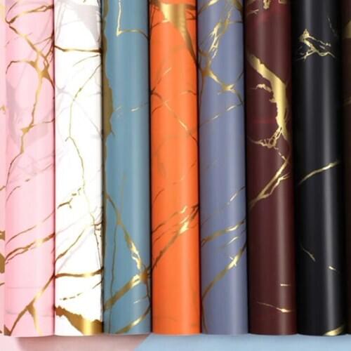 5Pcs New Style Flower Packing Waterproof Crafts Paper Wedding Party Gift Box Wrapping Material DIY Scrapbook Arts Origami Paper