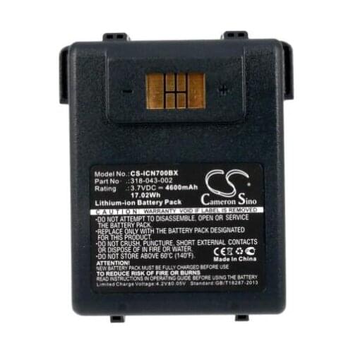 Cameron Sino 4600mAh battery for INTERMEC CN70 CN70e 1000AB01 318-043-002 318-043-012 318-043-022 BarCode, Scanner Battery