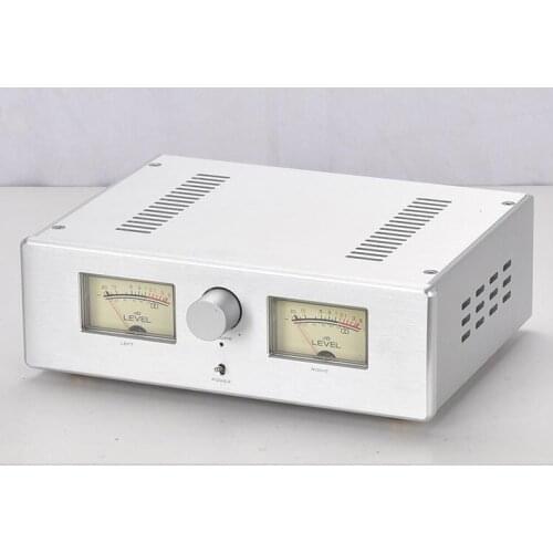 BRZHIFI New Sanyo Thick Film STK443 Retro HIFI Fever Dual meter Amplifier Optional Bluetooth