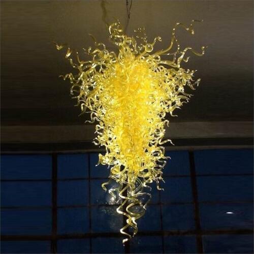 Italian Designer Glass Pendant Lamps New Arrival Superior Quality Italian Blown Glass Chandelier