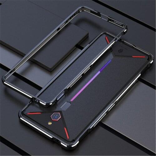 Metal Bumper Phone Case For ZTE Nubia Red Magic 3 Case Armor shockproof Aluminum Cover For Red Magic 3 Mars Full Protection Case