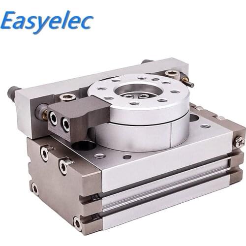 MSQ MSQB Rotary Pneumatic Cylinder with External shock Absorber