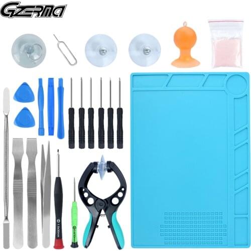 GZERMA 25 IN 1 Tool Kit Screwdriver Set Multi-function Precision Mobile Phone Repair Tools For Cell Phone Cellphone Smartphone
