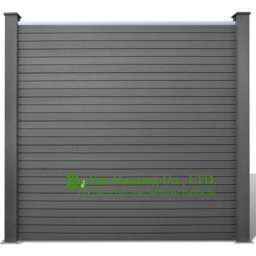 Outdoor Fencing, WPC Privacy Fence Boards Manufactuer, Maintenance Free Garden Fencing For Sale