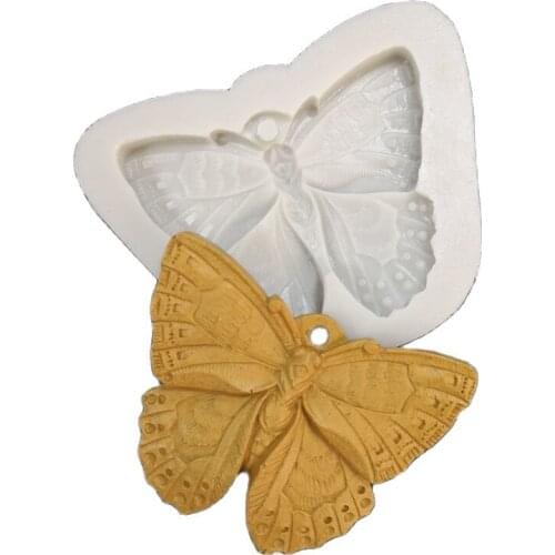 New Butterfly Silicone Decorating Molds Cake Silicone Mold Sugarpaste Candy Chocolate Gumpaste Clay Mould K592