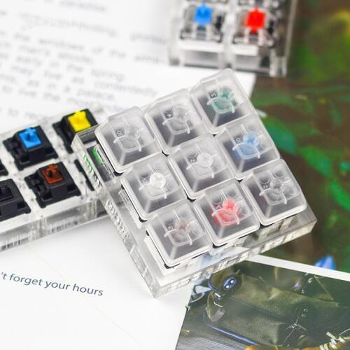 9-key CHERRY Black Red Brown Blue Green White Clear Grey Silver shaft switch shaft test tool switch Test shaft,YT9