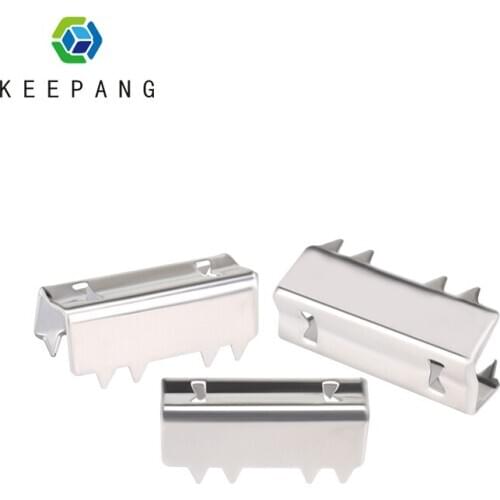 10pcs 3d printer open belt clip open-end timing belts clip For 2GT Belt Timing Belt 6MM 9MM Belt Clamp Crimp Style