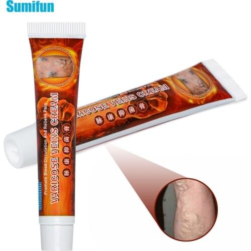 Sumifun 2Pcs Varicose Veins Treatment Cream 100% Original Vasculitis Phlebitis Spider Leg Pain Relief Ointment Medical Plaster