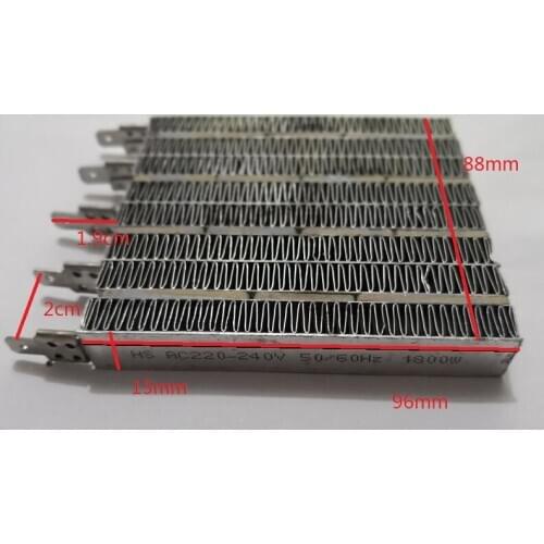 220V 1800W Electric Heater Parts PTC Ceramic Heating plate 88X96cm