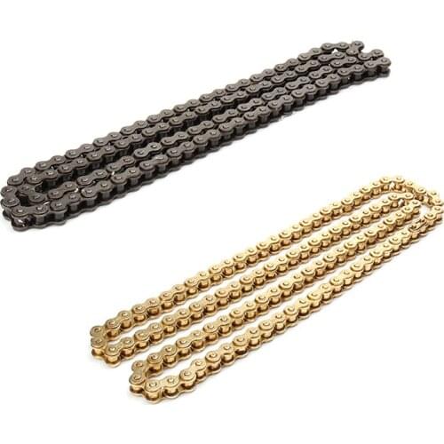 420-110L KMC CHAIN 420 110 LINKS For 70cc 90cc 110cc 125cc ATV QUAD PIT DIRT BIKE XR/CRF50 CRF70 Motorcycle Motorcross