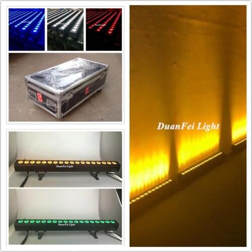 8pcs/case) Indoor led wash lyre dmx led rgbwa wall washer bar light 18x15w linear wash dmx led rgbwa lumiere dj bar