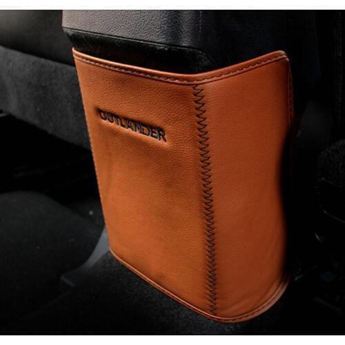 Car-styling Armrest Anti Kick protection mat pad case For Mitsubishi Outlander 2013-2016 Car accessories