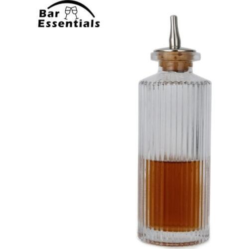 Bar Birdcage Dash Bottle 140ml Bitter Bottle Glass Liquor Pourer Barware Bartender Kit Cocktail Bar Accessories