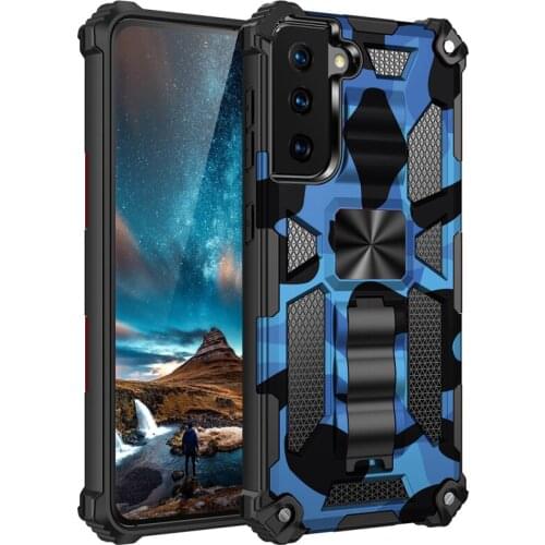 Funda Case for Samsung Galaxy S21 Ultra S20 S21 FE Note 20 A22 A32 A42 A52 A72 A82 Camouflage Armor Coque Phone Case Cover