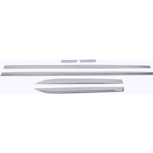 For Volkswagen VW Golf 8 MK8 R 2021 2022 Car styling ABS chrome Side Door Body Cover trim stickers Strips Molding Accessories