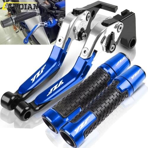 For YAMAHA YZFR1 YZF R1 YZF-R1 1999 2000 2001 2002 2003 Motorcycle Accessories Brake Clutch Levers Handlebar Handle Grips Ends