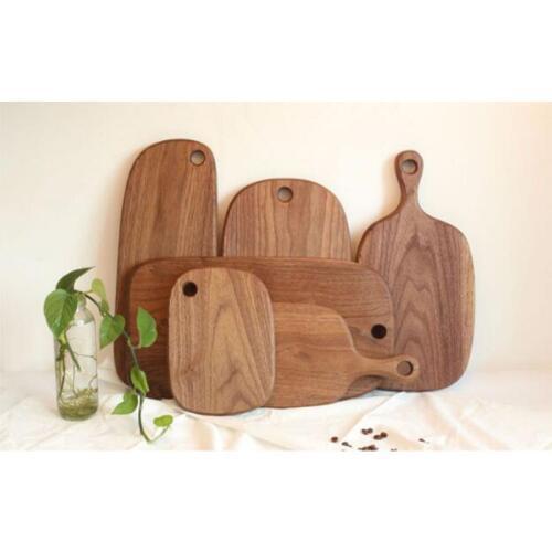 Wood Cutting Board , Bread Board, Black Walnut