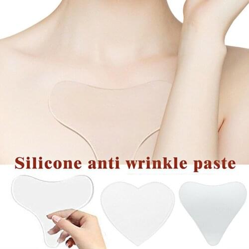 Reusable Anti Wrinkle Chest Pad Silicone Transparent Removal Patch Skin Care Anti Aging Breast Lifting Chest Flesh Patch