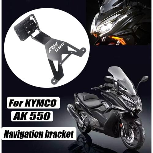 New motorcycle front mid navigation bracket GPS mobile phone charging For KYMCO AK550 ak550 AK 550 KYMCO
