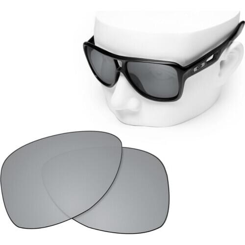OOWLIT Polarized Replacement Lenses of Silver Mirror for-Oakley Dispatch 2 OO9150 Sunglasses