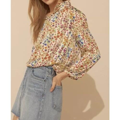 Flowers Print Women Pleated Midi Skirt Ladies High Waist Fashion Wild Stylish Female Long Skirts Clothes Sping Summer