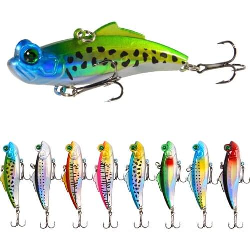 New Lure Bait 6.5CM 12.5G Fish Body Reflective Dazzling Mirror with Ringing Beads Submerged Bait Fishing Shakes Predator Fishing