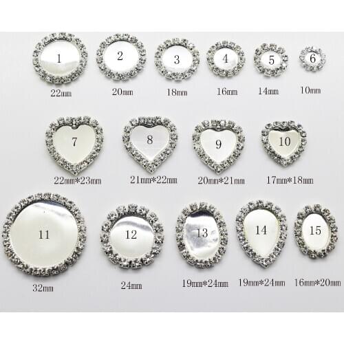 10Pcs/Set Silver DIY Accessories Supplies Hair Shiny Ribbon Wedding Decoration Jewelry Manual Flower invitation card wholesale