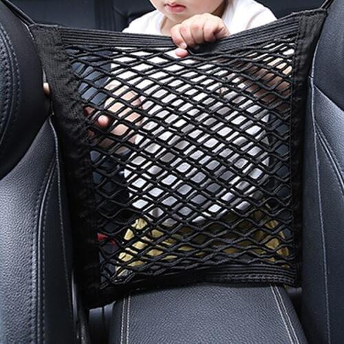 Car seat storage net pocket car car storage seat back bag for Mercedes-Benz Series-A B C E S G M ML GLK CL CLK CLS GL GLK R