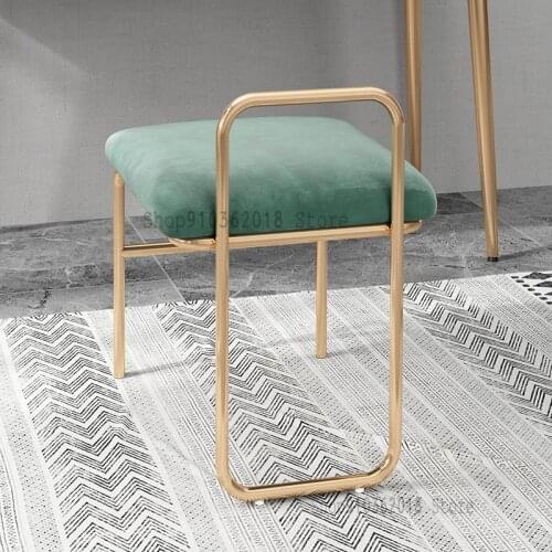 Nordic Dressing Stool Makeup Stool Modern Minimalist Dressing Table Stool Bedroom Makeup Chair Ins Net Red Small Stool