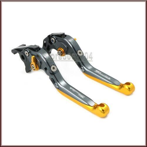 For SUZUKI GSF 600S S-X BANDIT 1996-1999 1998 1997 Motorcycle Accessories Folding Extendable Adjustable Brakes Clutch Levers CNC