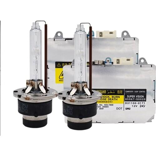 SKYJOYCE Original 35W Fast Bright 5500K D2S Xenon D4S HID Bulb Kit 85967-50020 Xenon Ballast 35W D2S D4S Car Headlight HID Kit