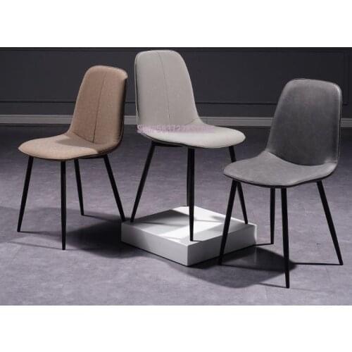 Dining Stool Economical Small Back Style Makeup Luxury High End Clothing Store Chair Photo Network Red